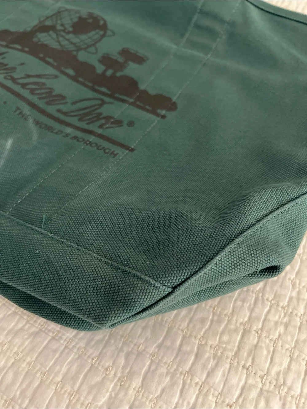 Aime Leon Dore Unisphere Large Tote Bag in Green